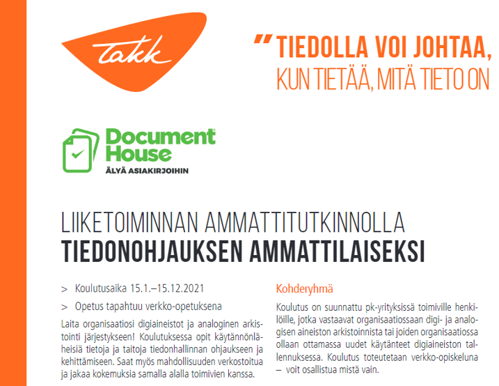 TAKK ja document house